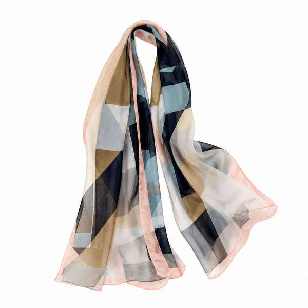 Chiffon Scarf - Geometric - Lady of the Lake