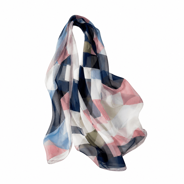 Chiffon Scarf - Geometric - Lady of the Lake