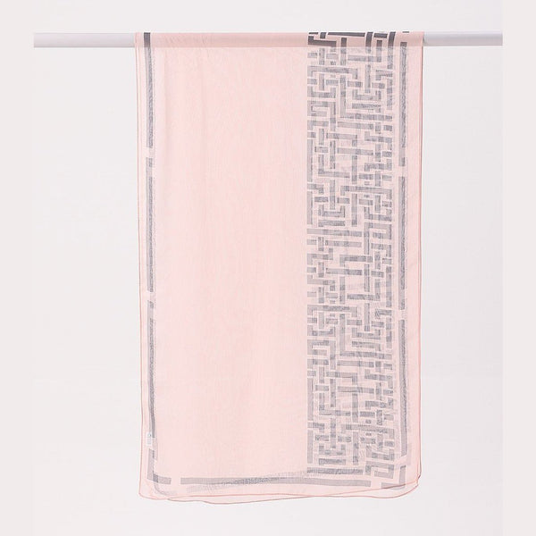 Chiffon Scarf - Greek Key - Lady of the Lake