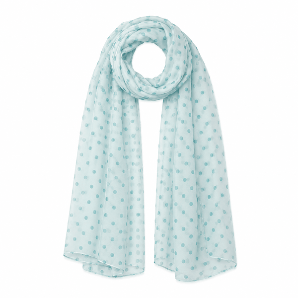Chiffon Scarf - Polka Dot