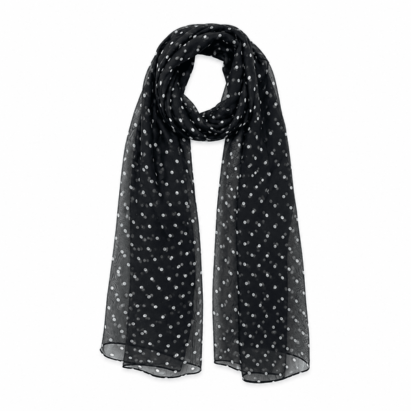Chiffon Scarf - Polka Dot