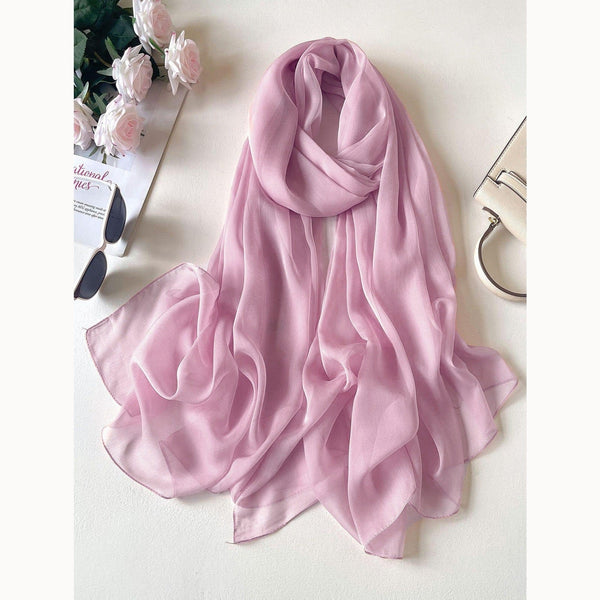 Chiffon Scarf - Solid Colour - Lady of the Lake