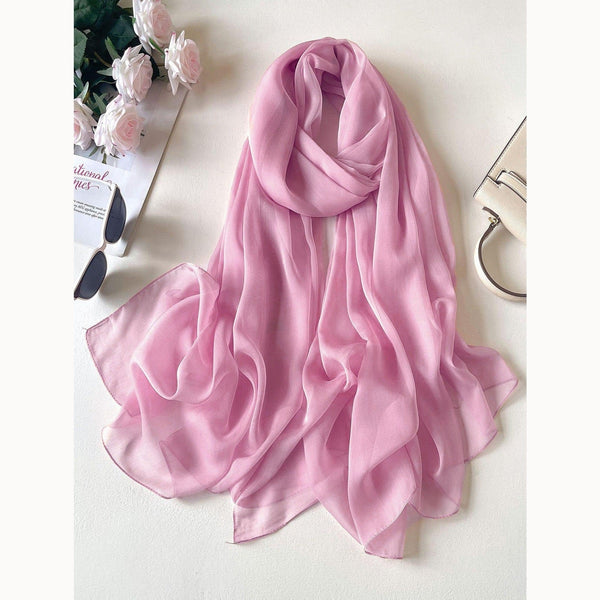 Chiffon Scarf - Solid Colour - Lady of the Lake