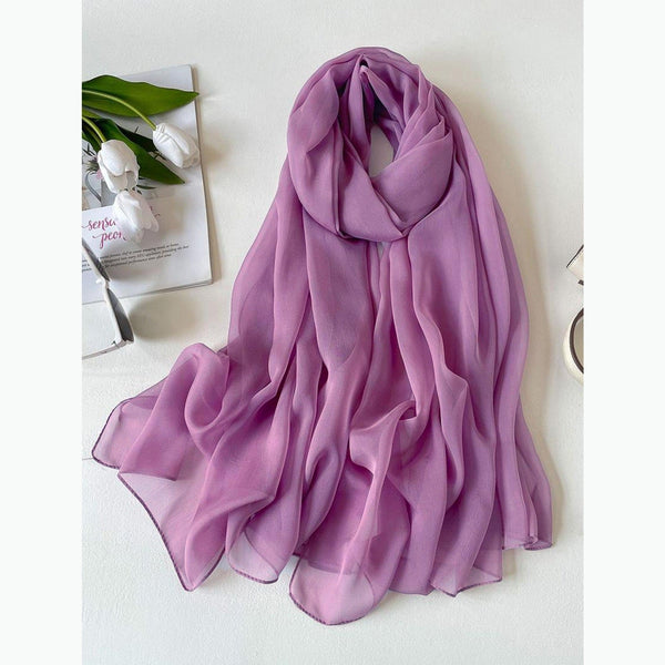 Chiffon Scarf - Solid Colour - Lady of the Lake