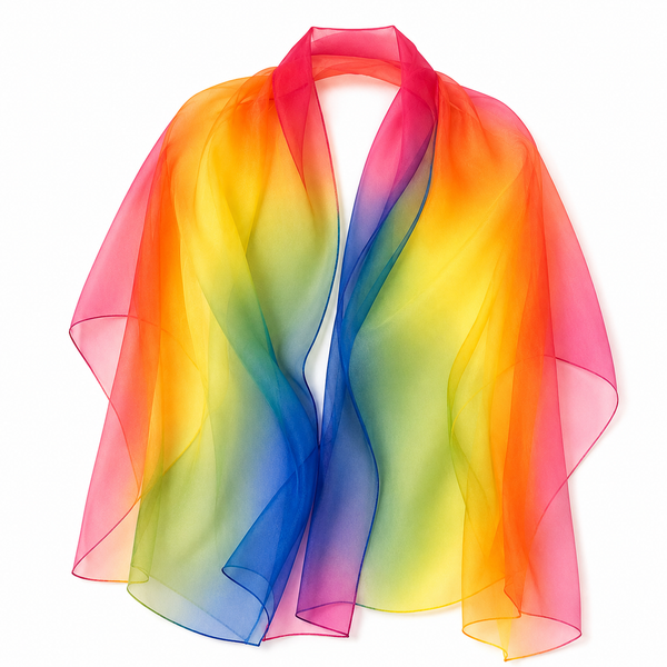 Chiffon Scarf - Tie Dye