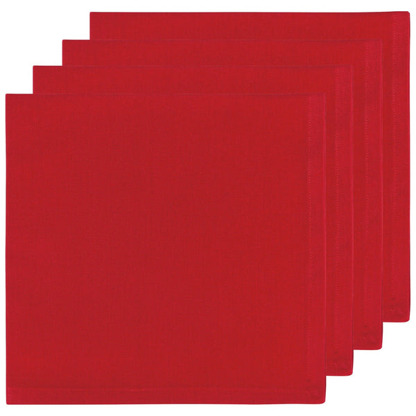 Chili Red Spectrum Napkins - Set of 4 - Lady of the Lake