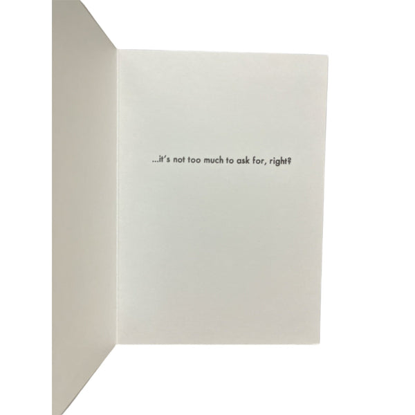 Christmas List - Greeting Card - Christmas