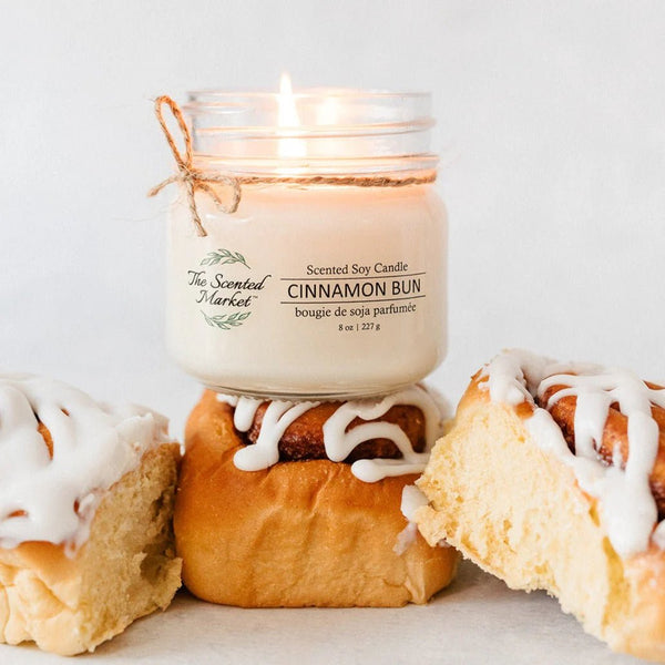 Cinnamon Bun - Soy Wax Candle - Lady of the Lake