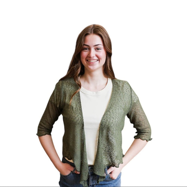 Clara Lightweight Shawl Cardigan - Lady of the Lake
