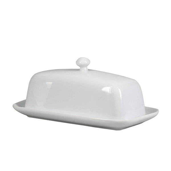 Classic Butter Dish With Handle - Lady of the Lake