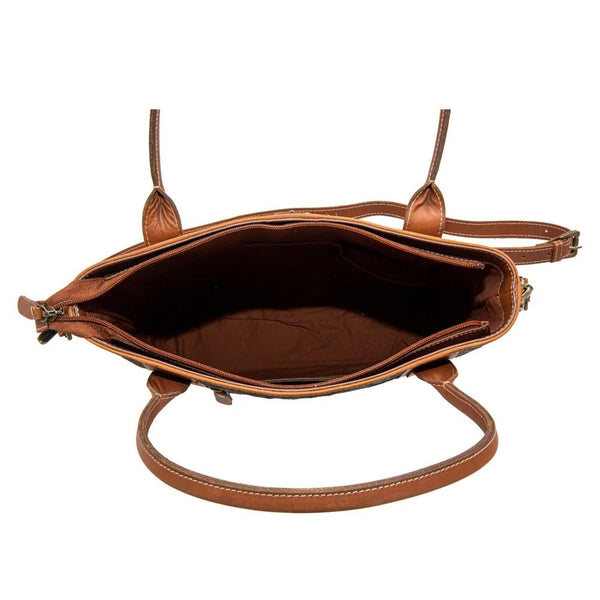 Clayburn Canvas Hairon Tote Bag - Lady of the Lake