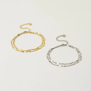 Cleo Double Bracelet - Lady of the Lake