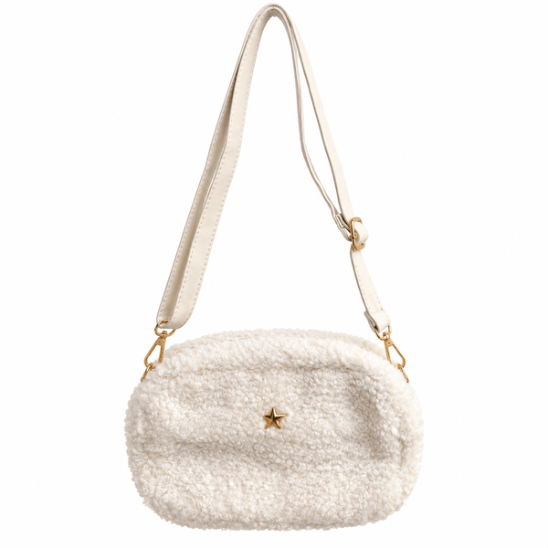 Clio Sherpa Crossbody Bag - Lady of the Lake