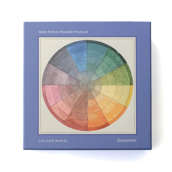 Colour Wheel - 500 - Piece Round Jigsaw Puzzle - Lady of the Lake