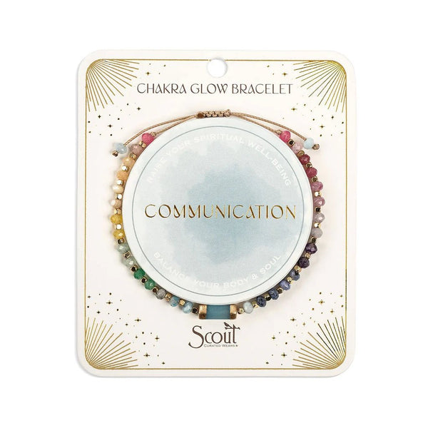 Communication | Throat - Chakra Glow Bracelet - Lady of the Lake