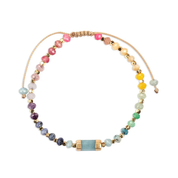 Communication | Throat - Chakra Glow Bracelet - Lady of the Lake