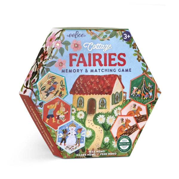 Cottage Fairies Hexagon Matching Game - Lady of the Lake