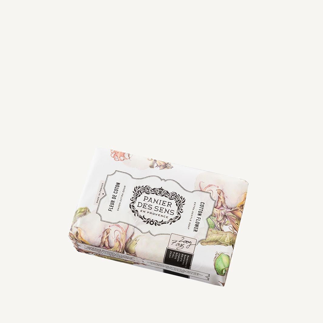 Cotton Flower Shea Butter Bar Soap