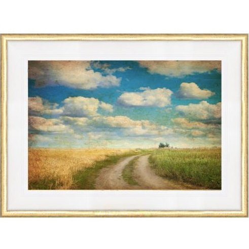 Country Road - Framed Print