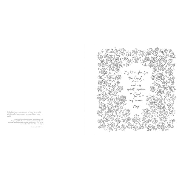 Courage, Dear Heart: A Coloring Book Of Empowering Words From Inspirational Women - Lady of the Lake