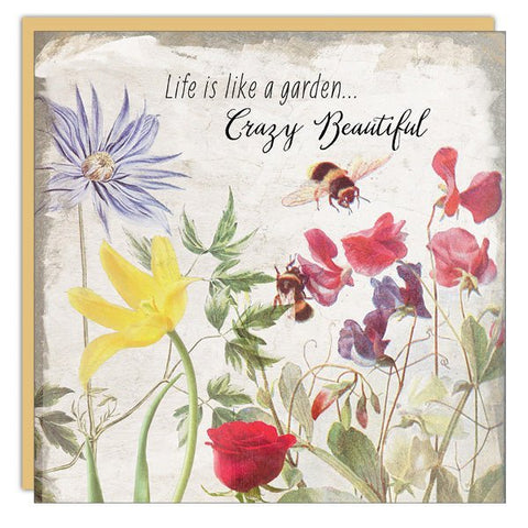 Crazy Beautiful - Greeting Card - Thank You - Lady of the Lake