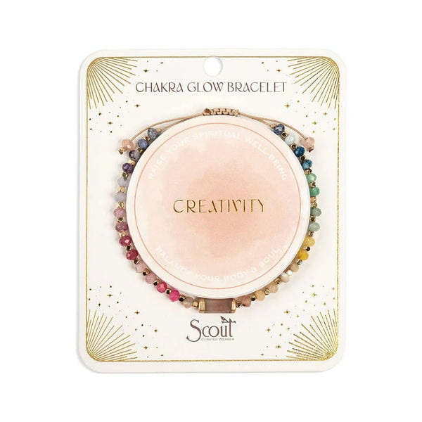 Creativity | Sacral - Chakra Glow Bracelet - Lady of the Lake