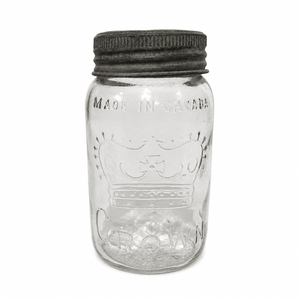 Crown Canning Jar - Lady of the Lake