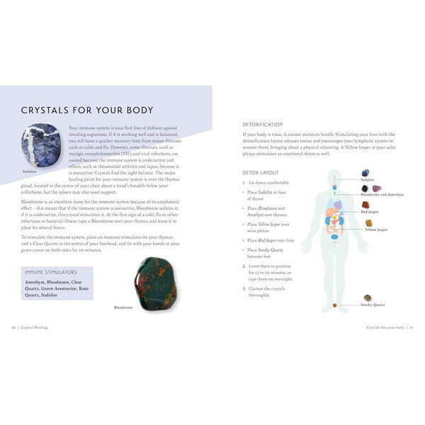 Crystal Healing - Hardcover Book - Lady of the Lake