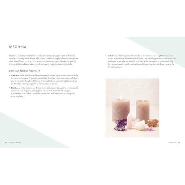 Crystal Healing - Hardcover Book - Lady of the Lake