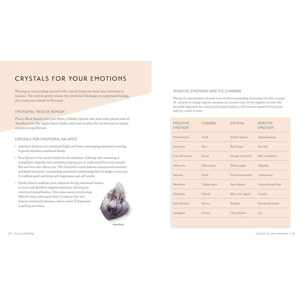 Crystal Healing - Hardcover Book - Lady of the Lake