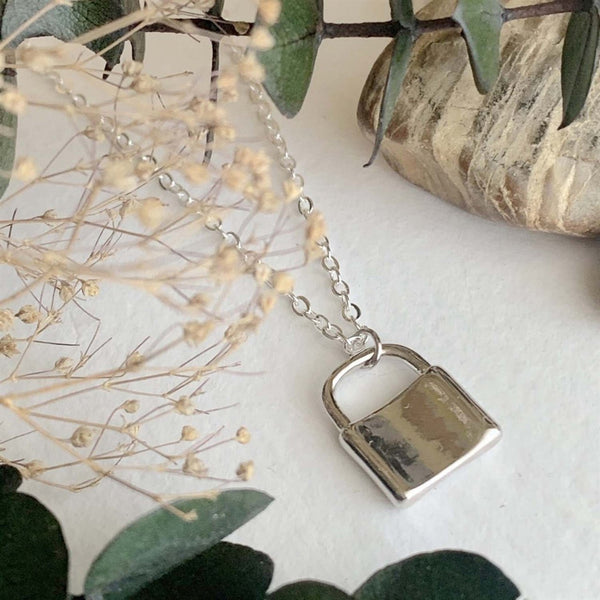 Cupid De Locke Padlock Charm Necklace - Lady of the Lake