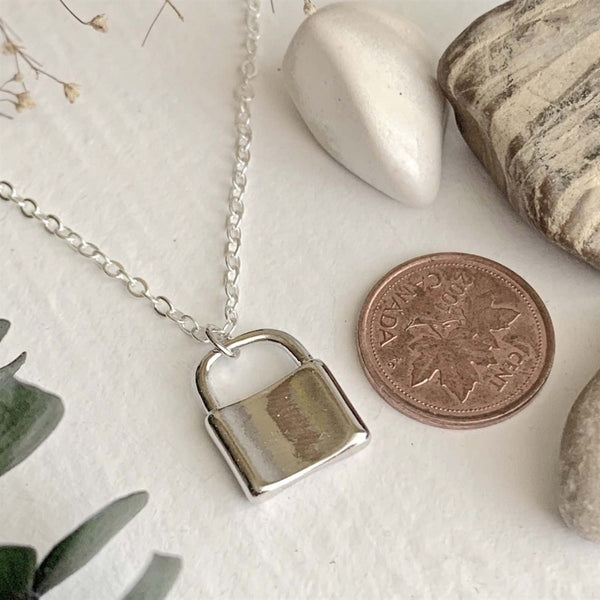 Cupid De Locke Padlock Charm Necklace - Lady of the Lake