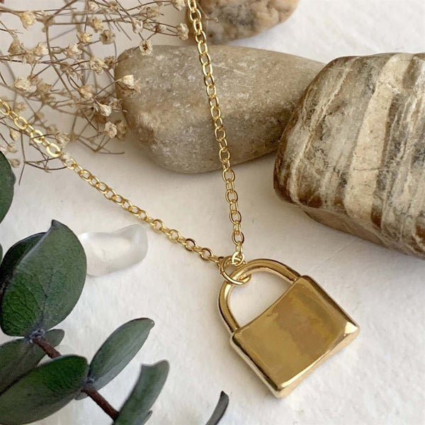 Cupid De Locke Padlock Charm Necklace - Lady of the Lake