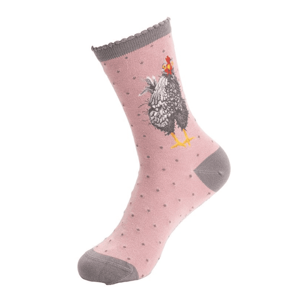 Curious Hen - Chicken Socks - Lady of the Lake
