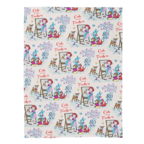 Cute Little Fuckers - Tea Towel - Lady of the Lake