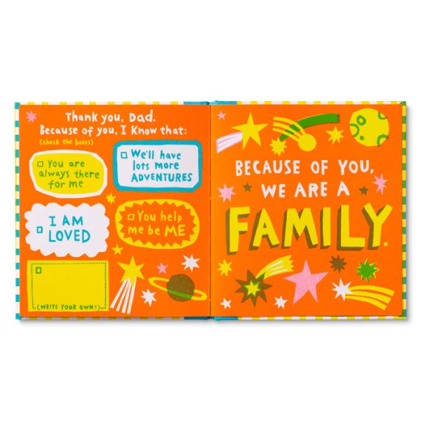 Dad I Made You a Book - Hardcover Book - Lady of the Lake