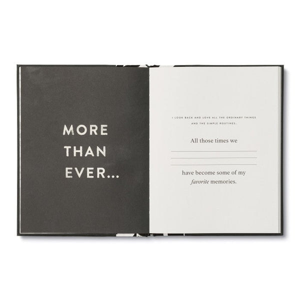 Dad, More Than You Know - Hardcover Book / Journal - Lady of the Lake