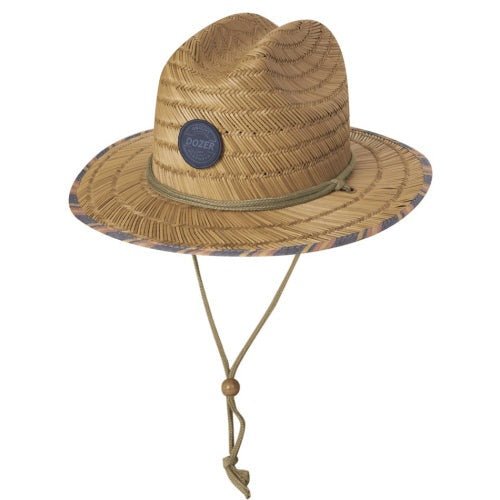 Damien Natural Boy's Straw Surf Hat