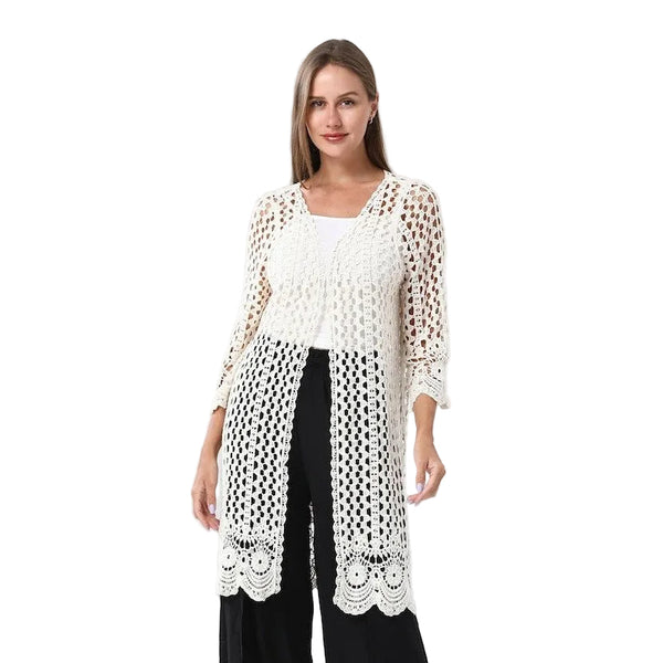 Dana Loose Knit Summer Cardigan - Lady of the Lake