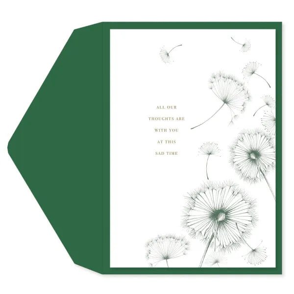 Dandelions - Greeting Card - Sympathy