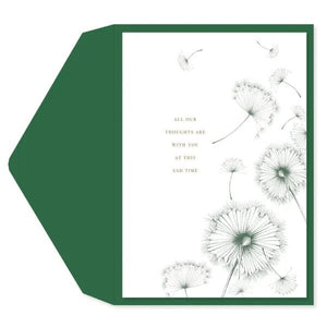 Dandelions - Greeting Card - Sympathy