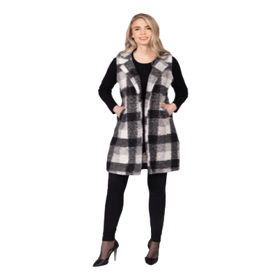 Daniela Long Vest Jacket - Lady of the Lake