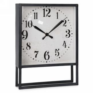 Dark Grey Table Clock