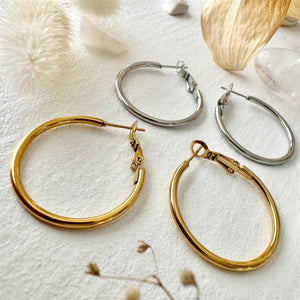 Dave Classic Hoop Earrings - Lady of the Lake