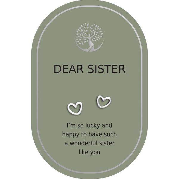 Dear Sister Stud Earrings - Lady of the Lake