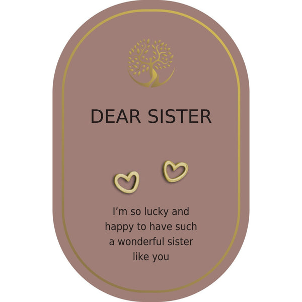 Dear Sister Stud Earrings - Lady of the Lake