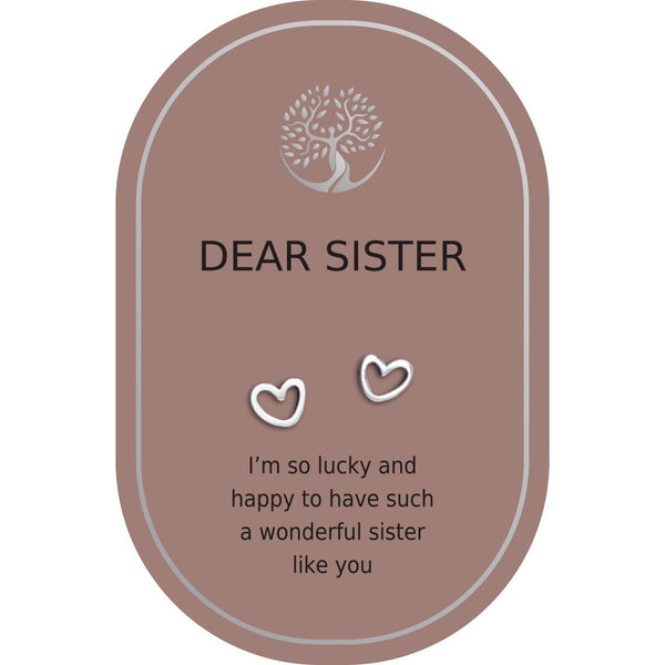 Dear Sister Stud Earrings - Lady of the Lake