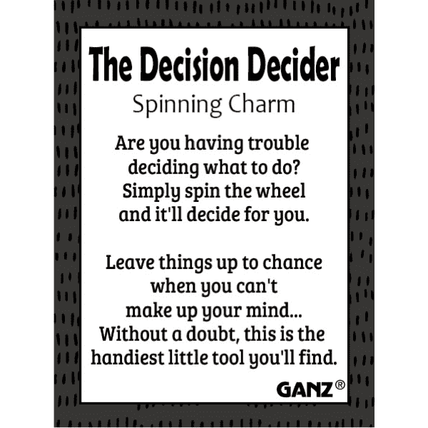 Decider Spinning Charm