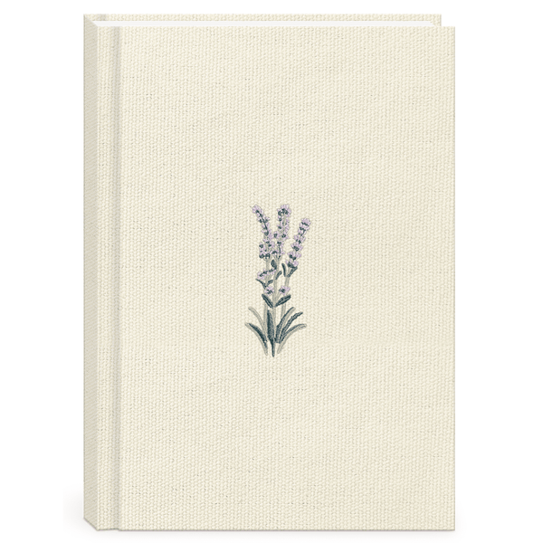 Delicate Floral Fabric Journal - Lady of the Lake