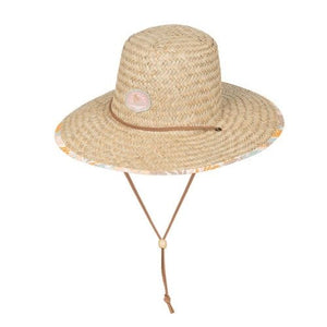 Dempsey Blush Girl's Straw Surf Hat